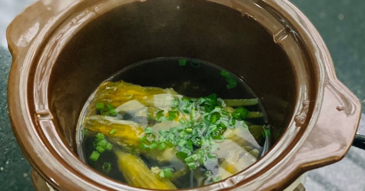 Canh Bông Bí Nhồi Thịt