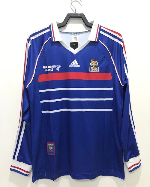 Camiseta de local de Francia '98 de manga larga.jpeg