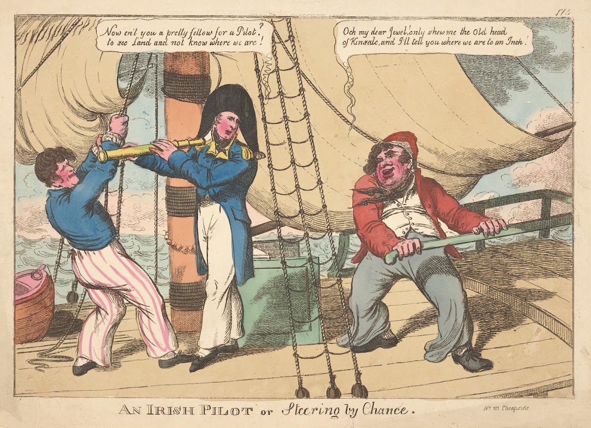 An Irish pilot or steering by chance 1812