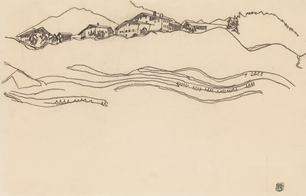 Landscape with Houses 1917