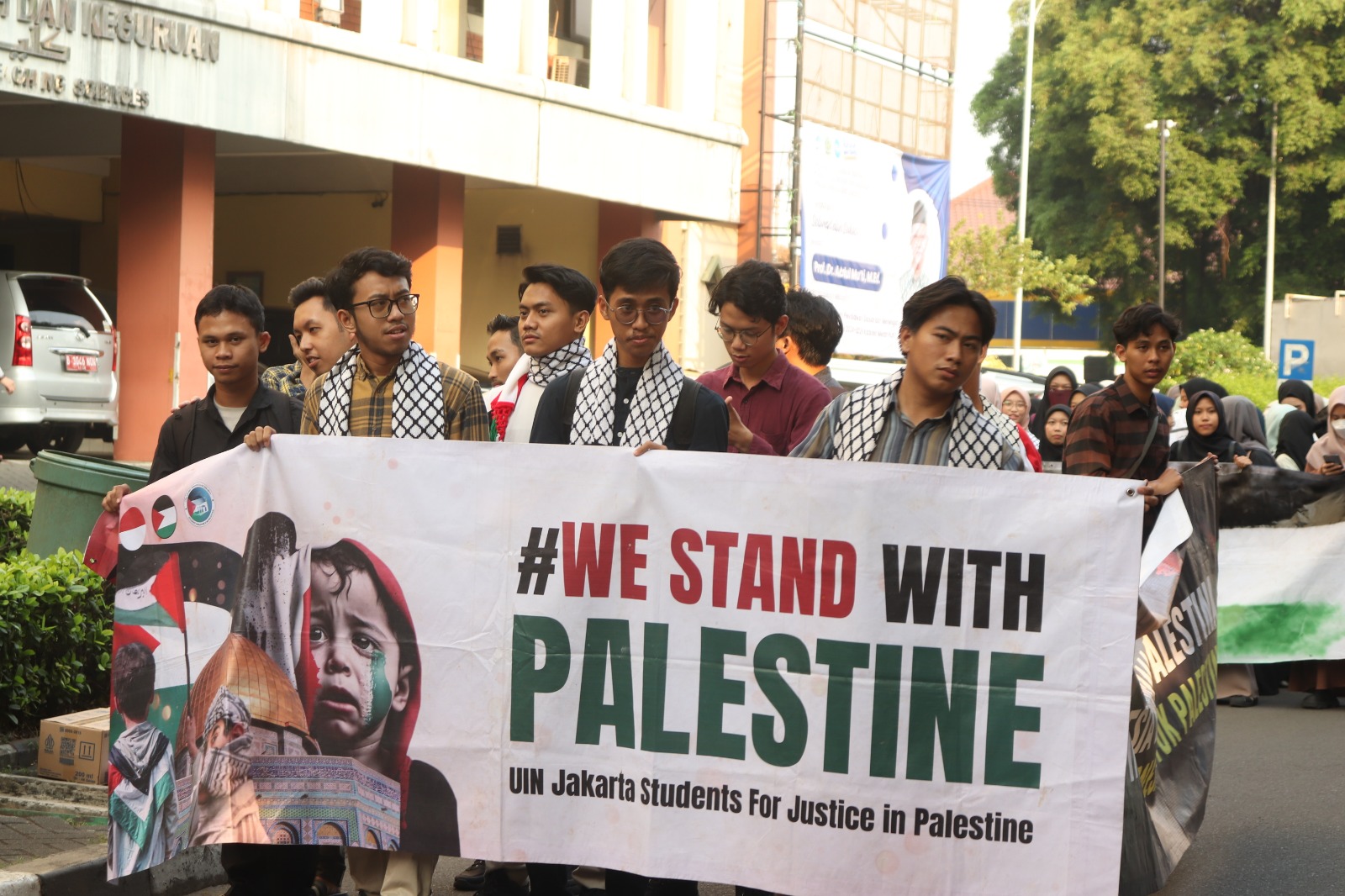 Genosida Masih Berlanjut, UIN Jakarta Gelar Aksi Bela Palestina
