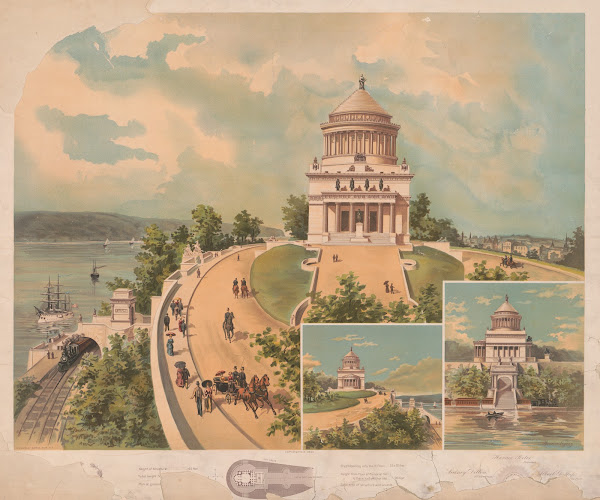 Three Views Of And Possible Proposal For Grants Tomb 1891