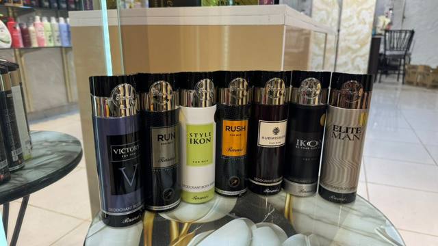 بخاخ رصاصي فيكتوري معطر للجسم ومزيل للعرق للرجال — Q-BB067-VICTORY-V