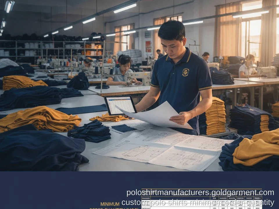 Minimum Order Quantity for custom polo shirts: What Every Brand Needs to Know - Gold Garment Vietnam