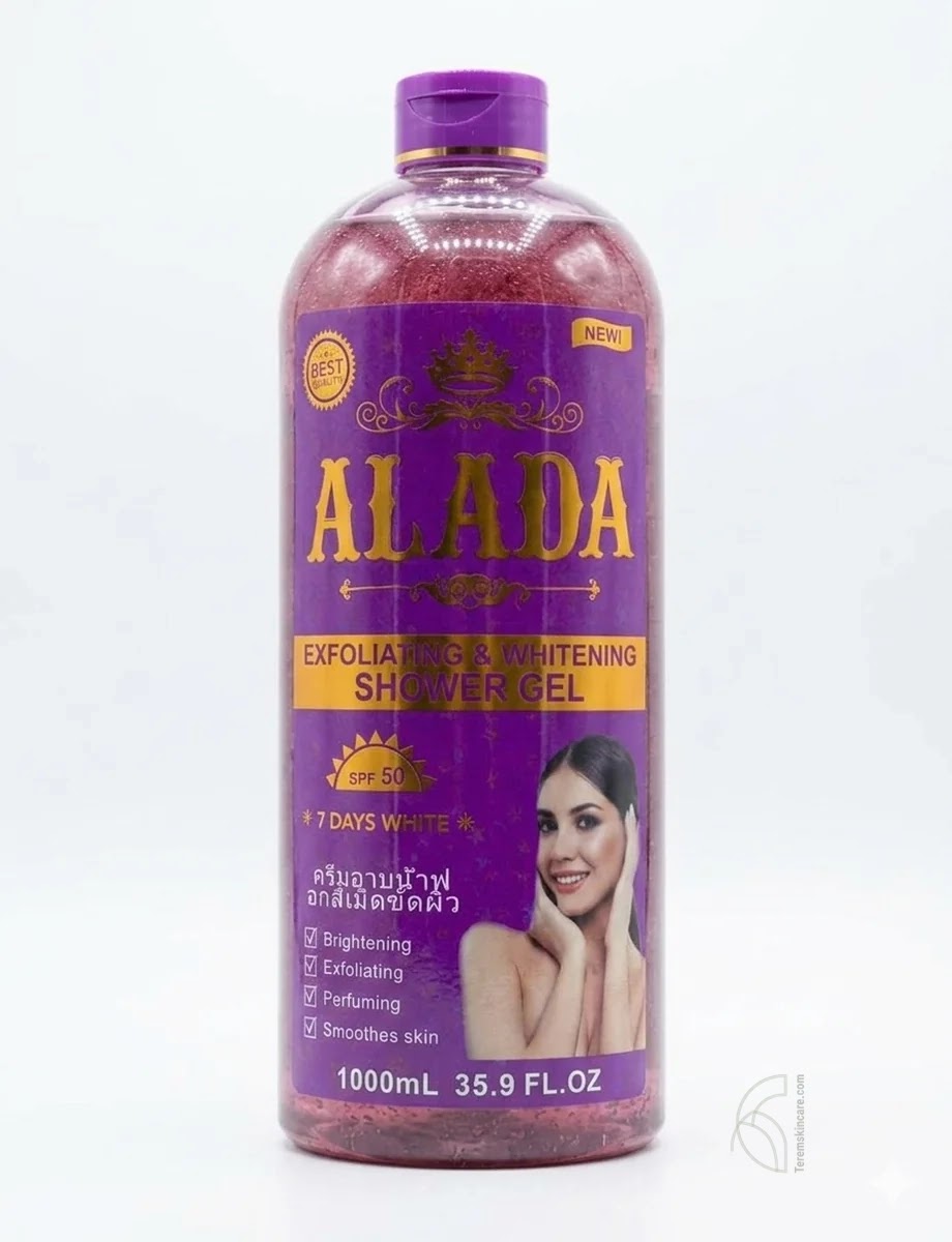 Alada Exfoliating & Whitening Shower Gel