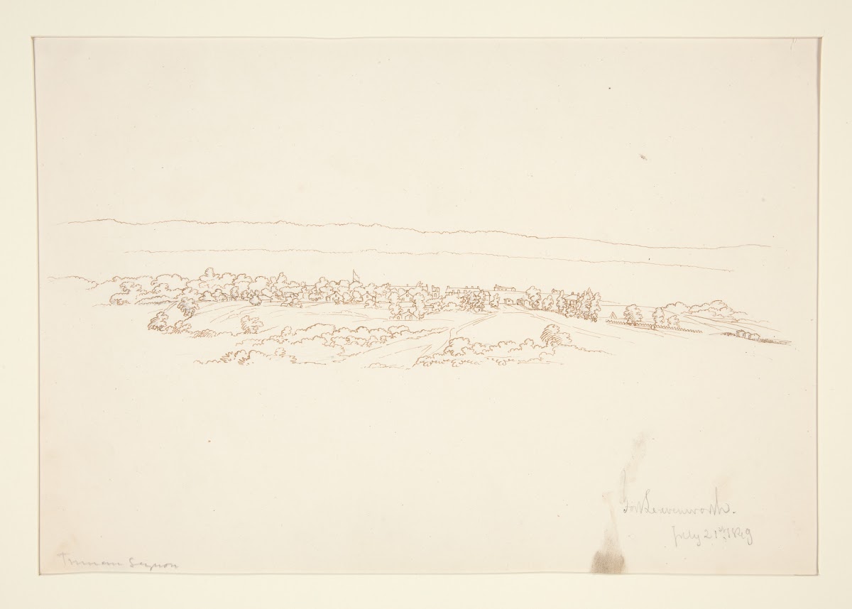 View of FortLeavenworth 1849