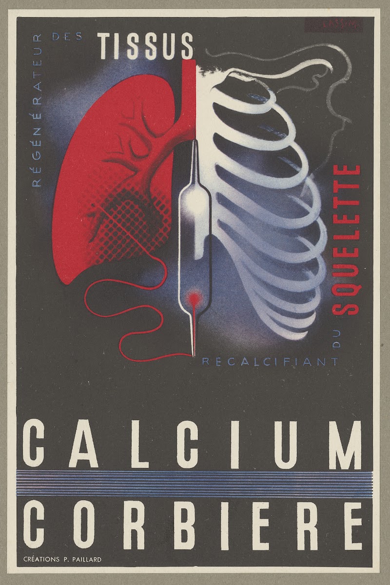 Calcium Corbiere 1910 1950