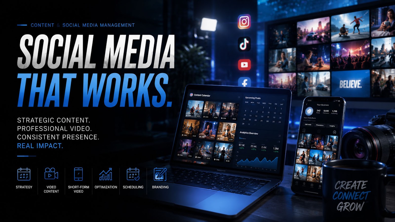 Social Media Management Showcase