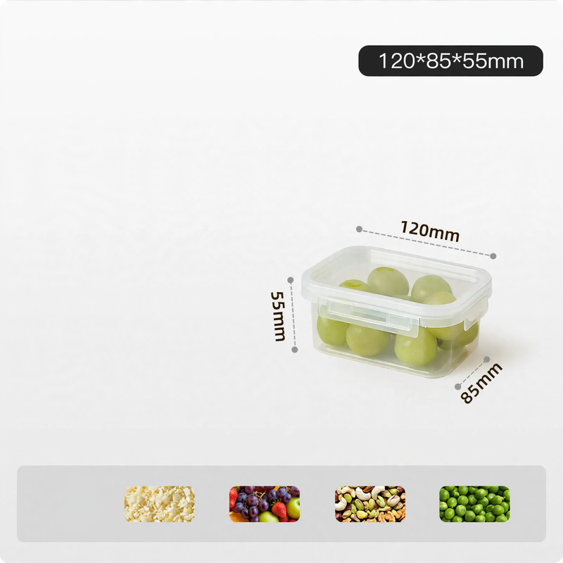 Food storage box, food-grade, microwave-safe