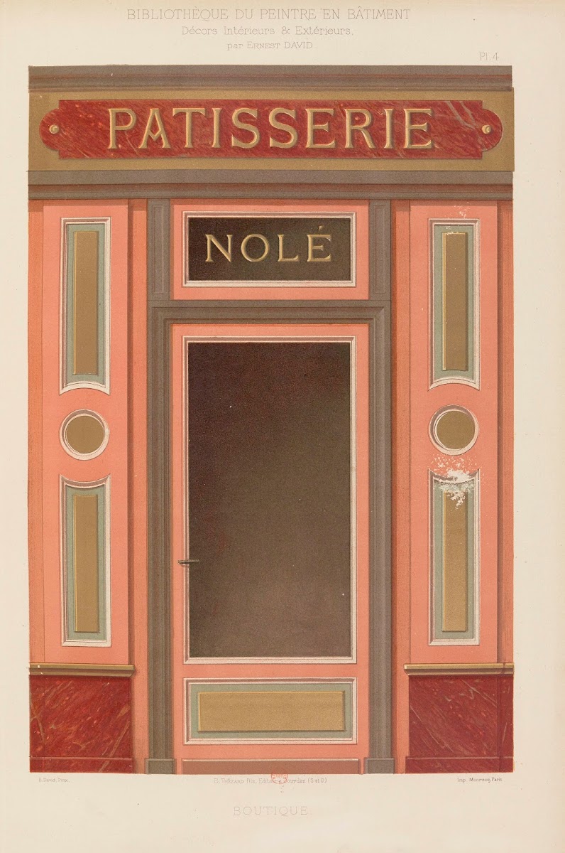 Décors Intérieurs et Extérieurs Pl04 1890 1891