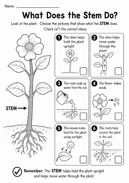 What Does the Stem Do?