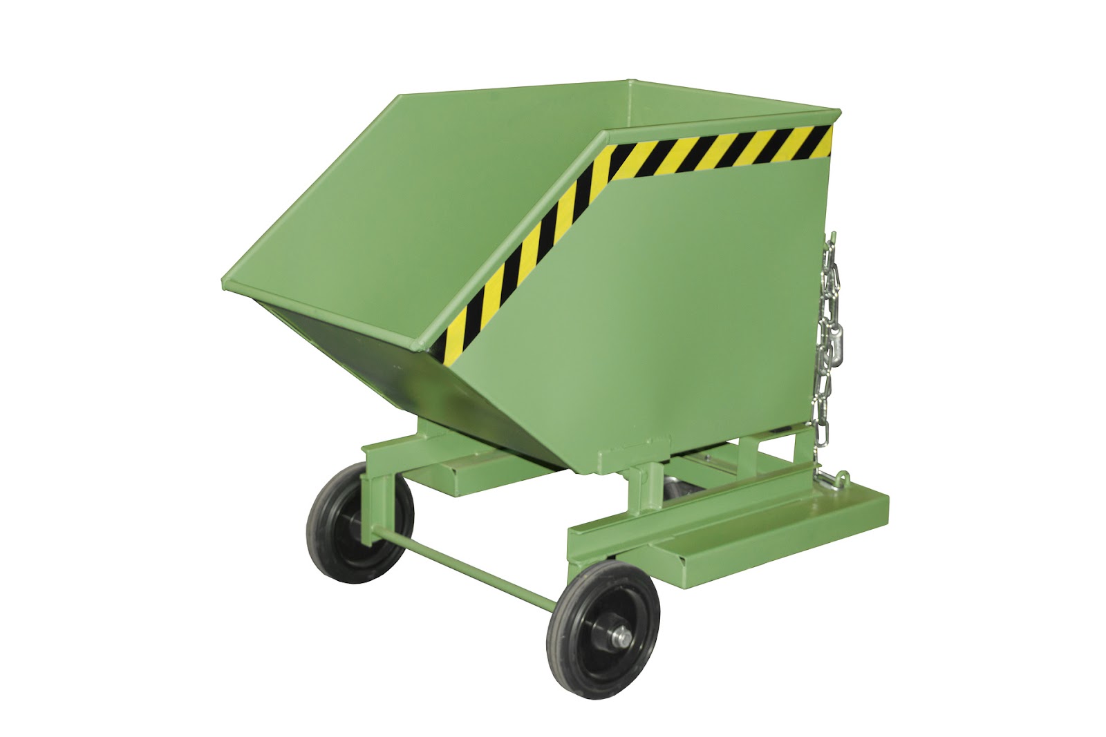 Spaander-containerwagen SKW-ET 250, gelakt, Resedagroen