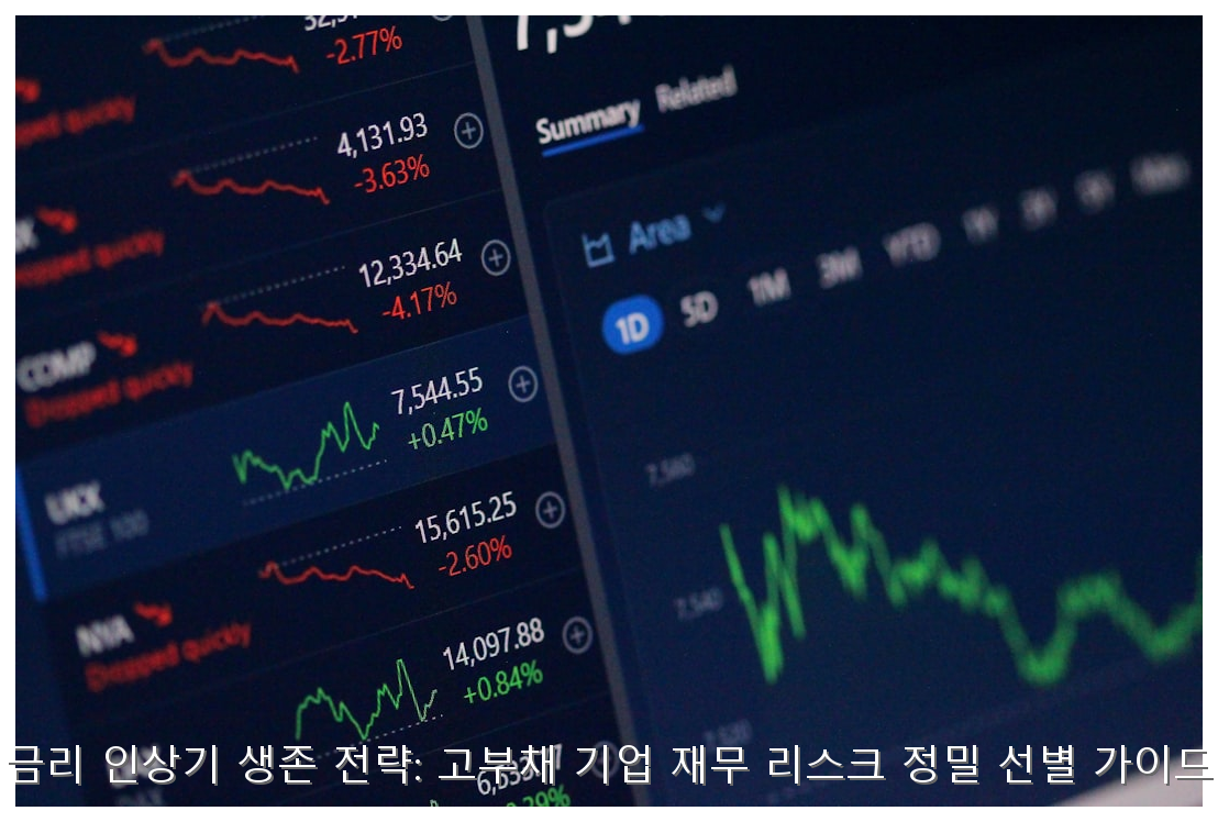 금리 인상기 생존 전략: 고부채 기업 재무 리스크 정밀 선별 가이드 핵심 안내 및 분석 인포그래픽 (5)