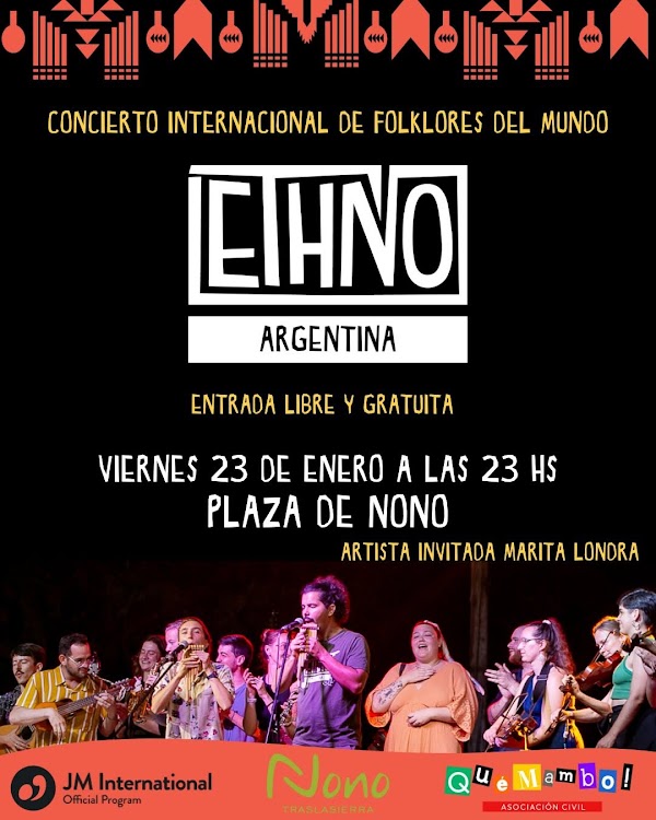 ETHNO Argentina – Gira Traslasierra 2026