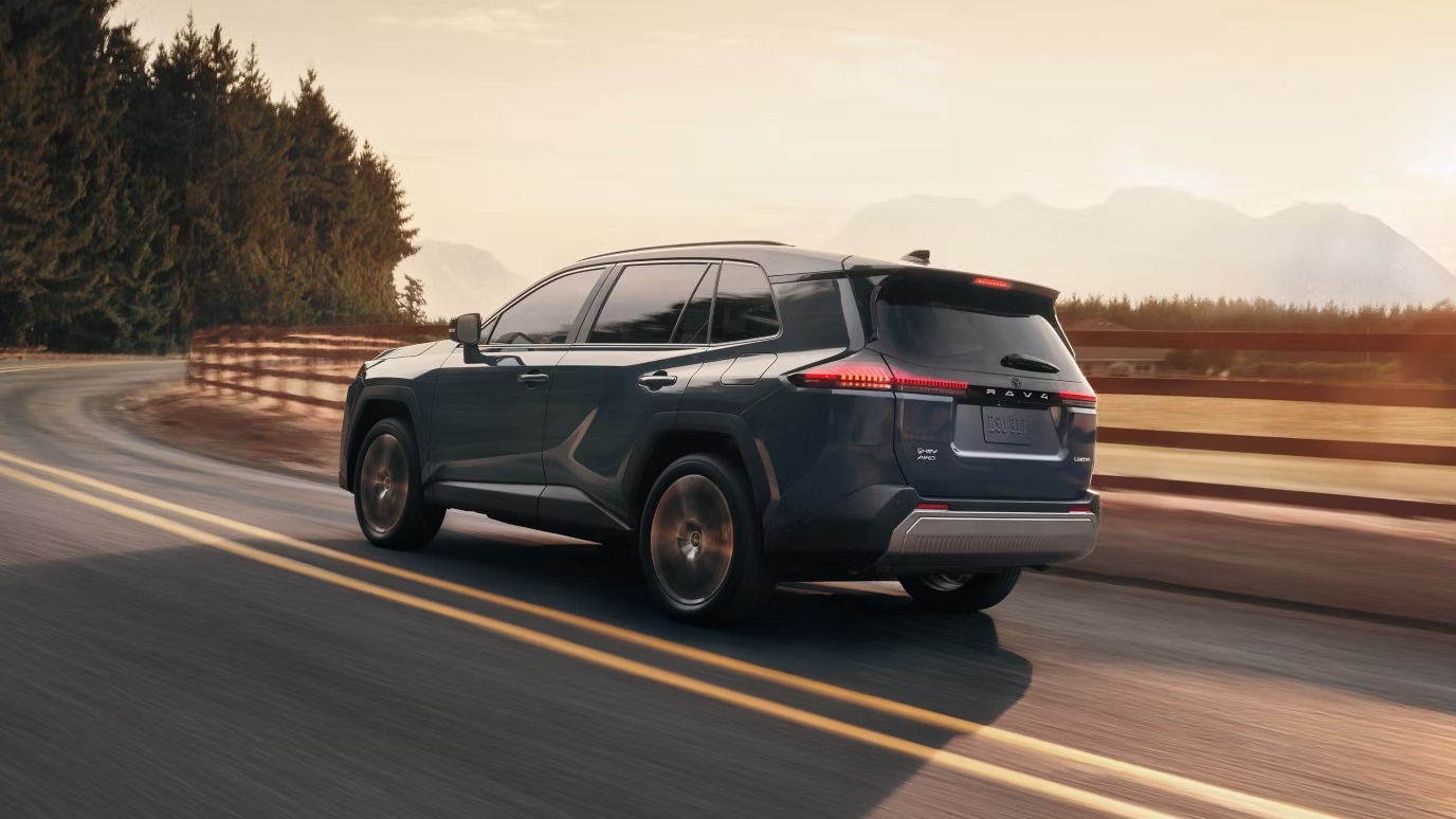 Toyota RAV4 interior featuring quality materials and reliable technology
