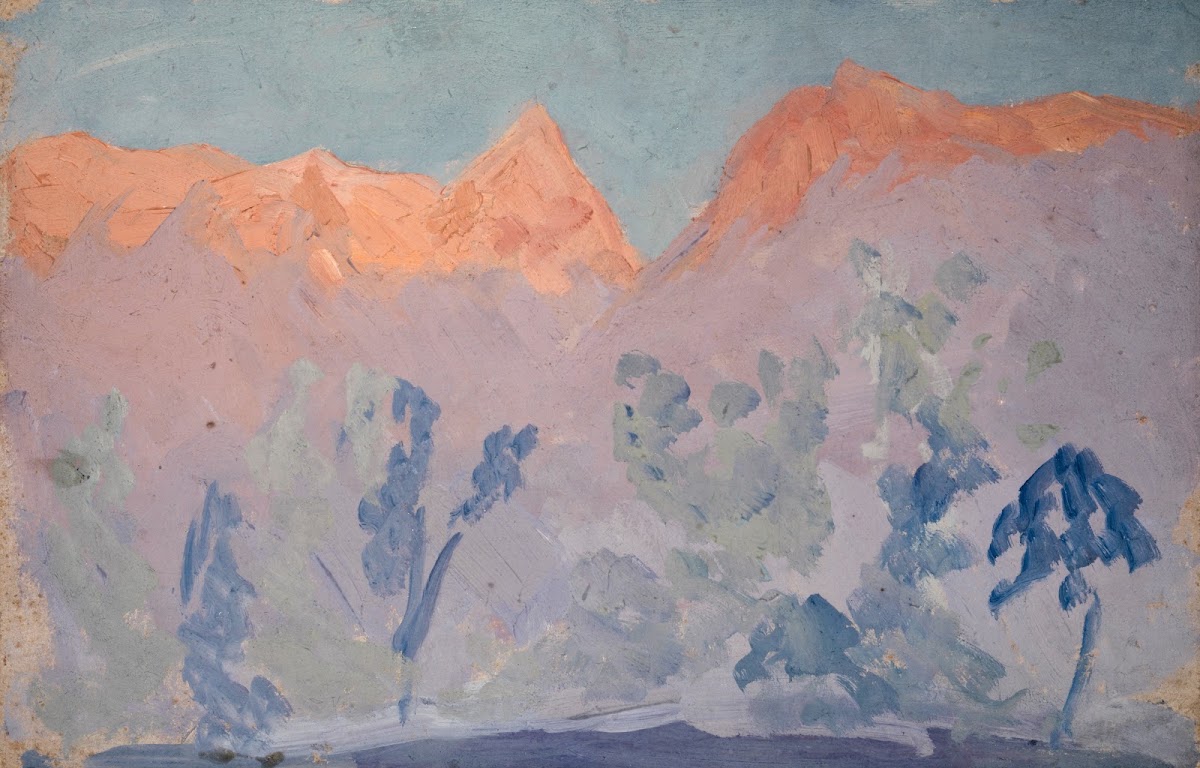 Mountains at Sunset