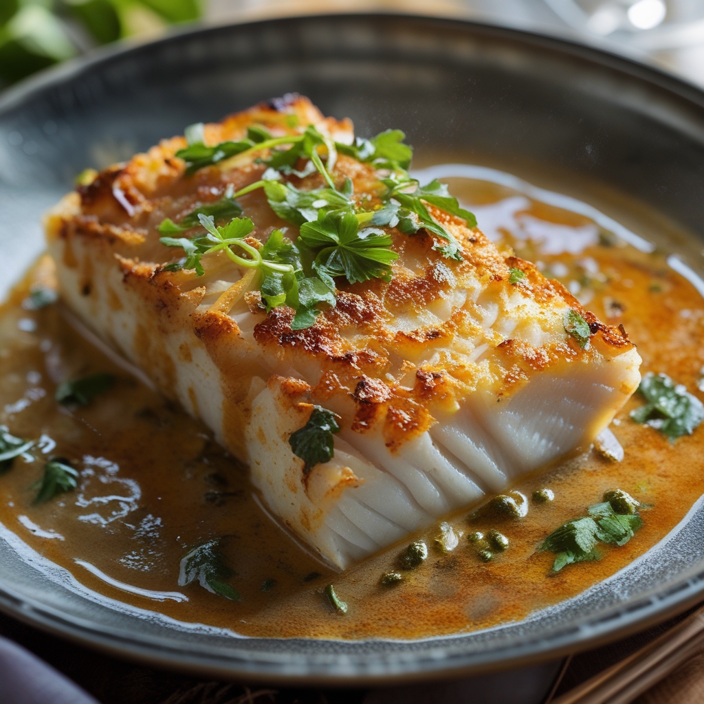 Coconut Curry Baked Cod Easy Weeknight Dinner Recipe finished