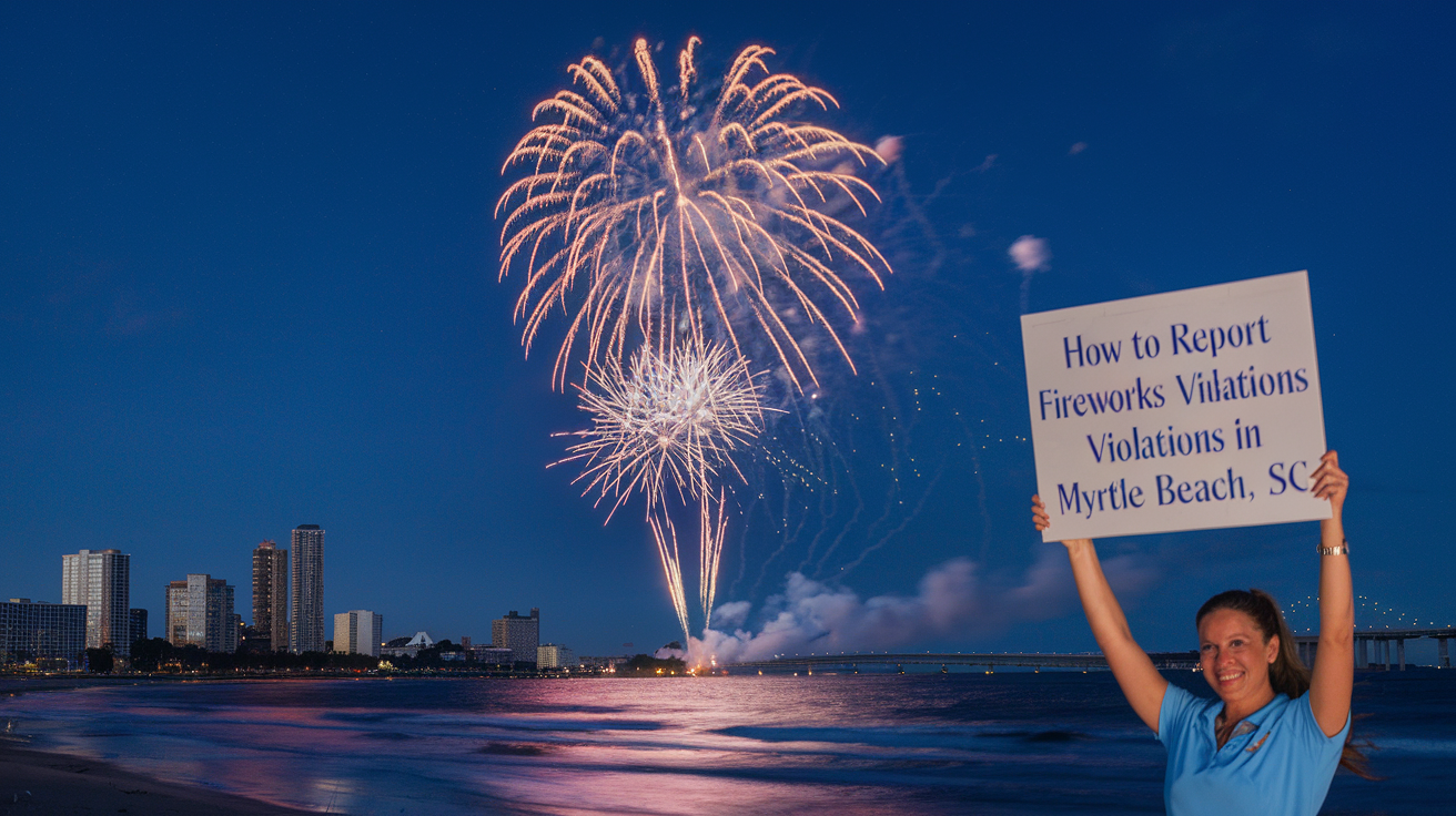 How to Report Fireworks Violations in Myrtle Beach, SC