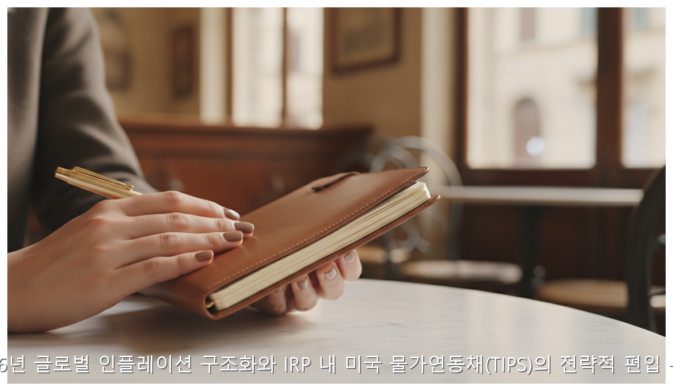 2026년 글로벌 인플레이션 구조화와 IRP 내 미국 물가연동채(TIPS)의 전략적 편입 분석 핵심 안내 및 분석 인포그래픽 (3)