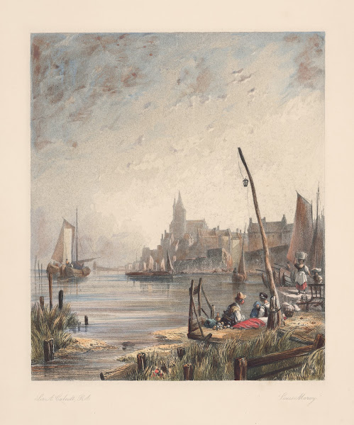 View of Delft Augustus Wall Callcott 1850