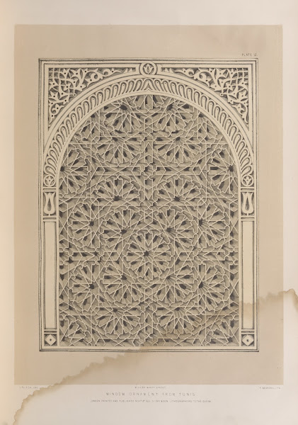 Window ornament from Tunis 1851   1853