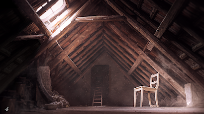 Emotion, Ancient, Photography, Attics, Horror 4K Wallpaper Background