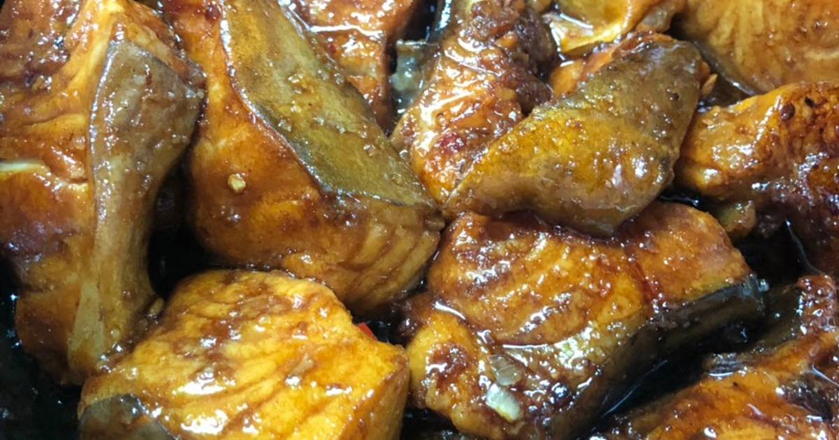 Cá lăng kho muối ớt