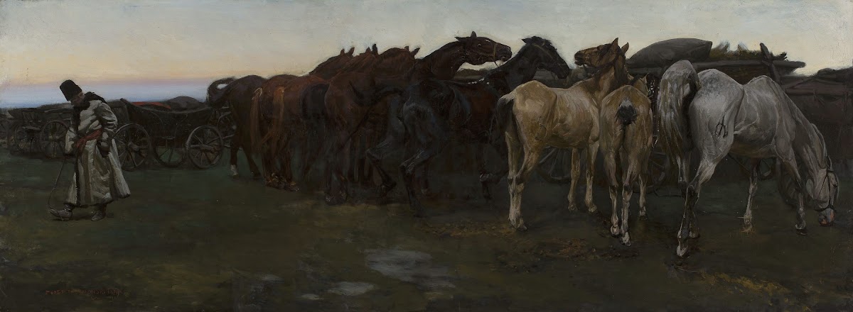 Horses at rest 1879