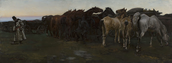 Horses at rest 1879