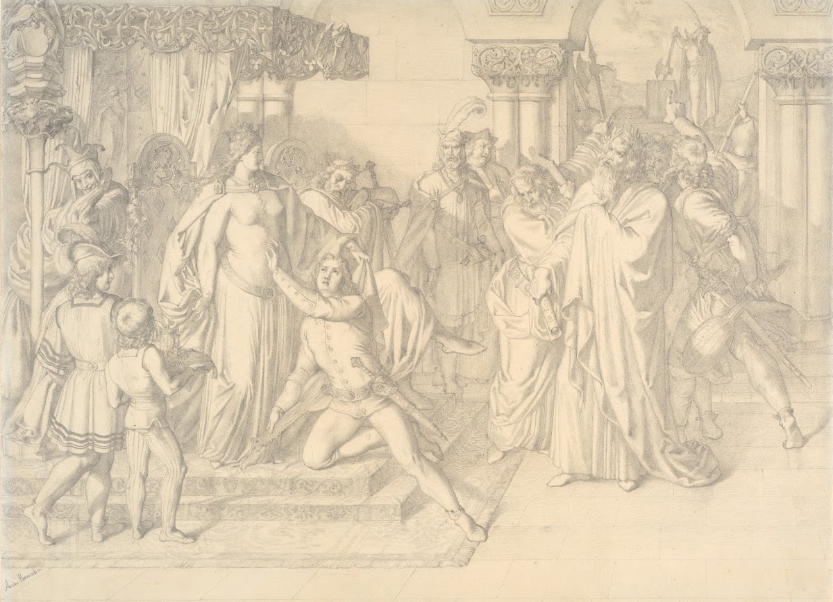 Singers Contest on the Wartburg c 1853