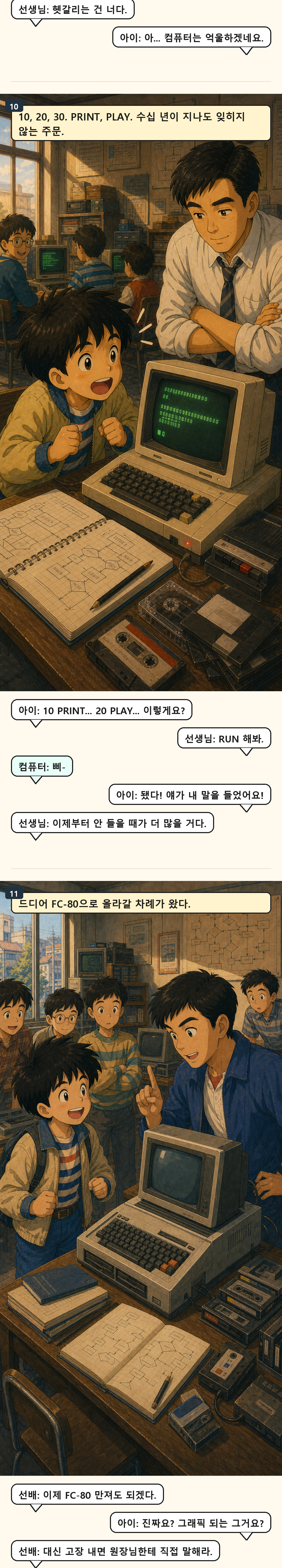 8Bit BASIC: 컴퓨터라는 세계를 처음 만난 날 파트5