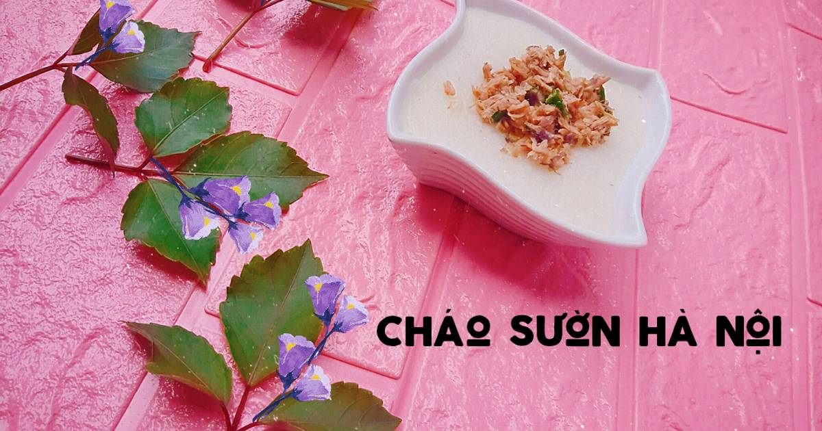 Cháo sườn hà nội