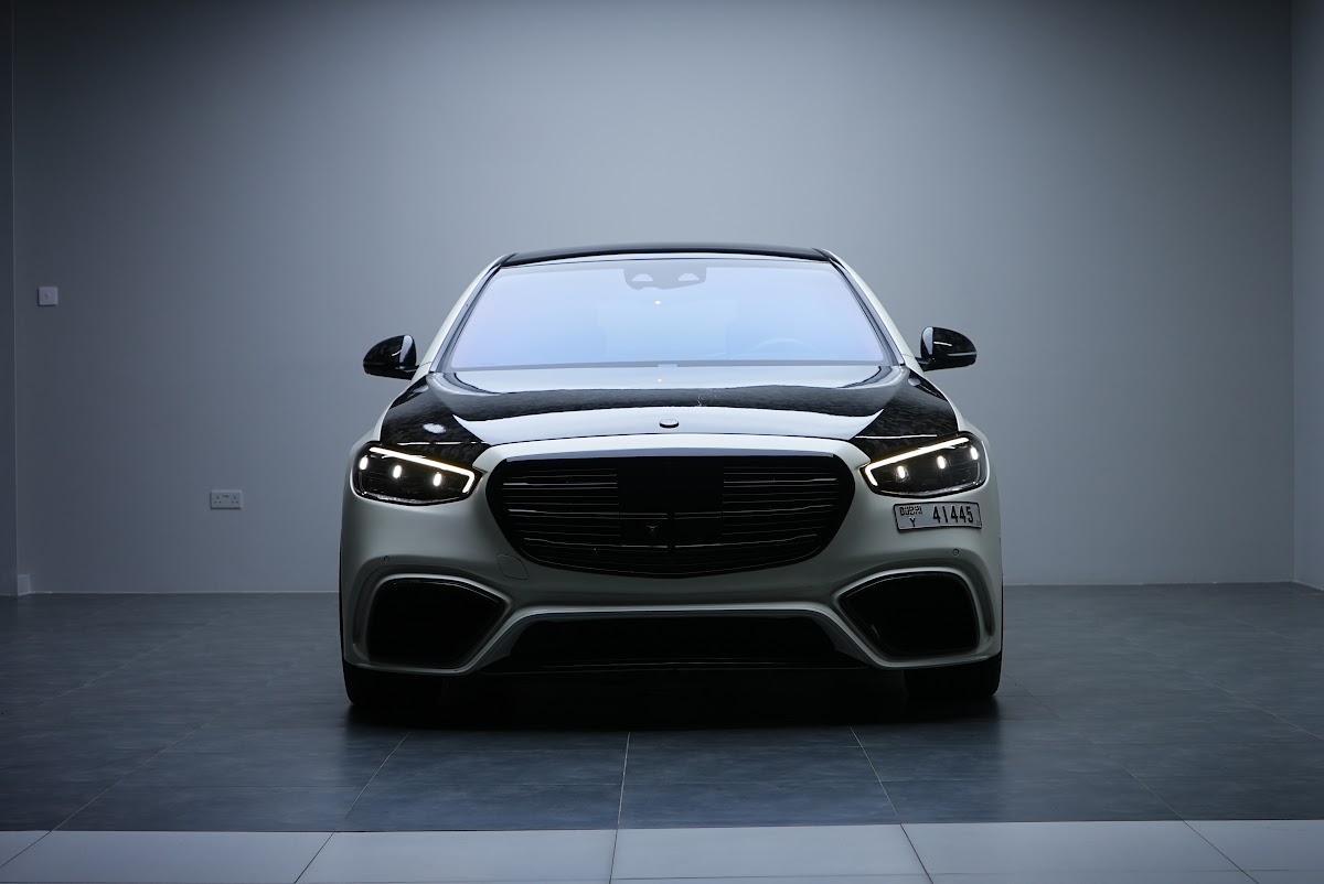 Mercedes S580 Brabus White