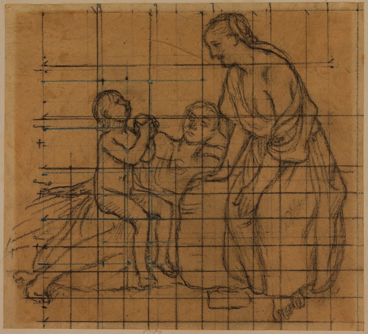 Groupe composé de deux femmes et dun enfant 1878 1882