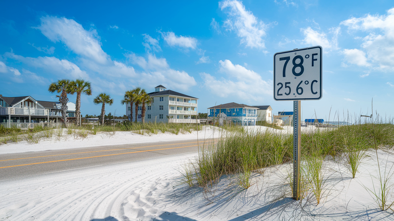 Average Temperature in May in Myrtle Beach