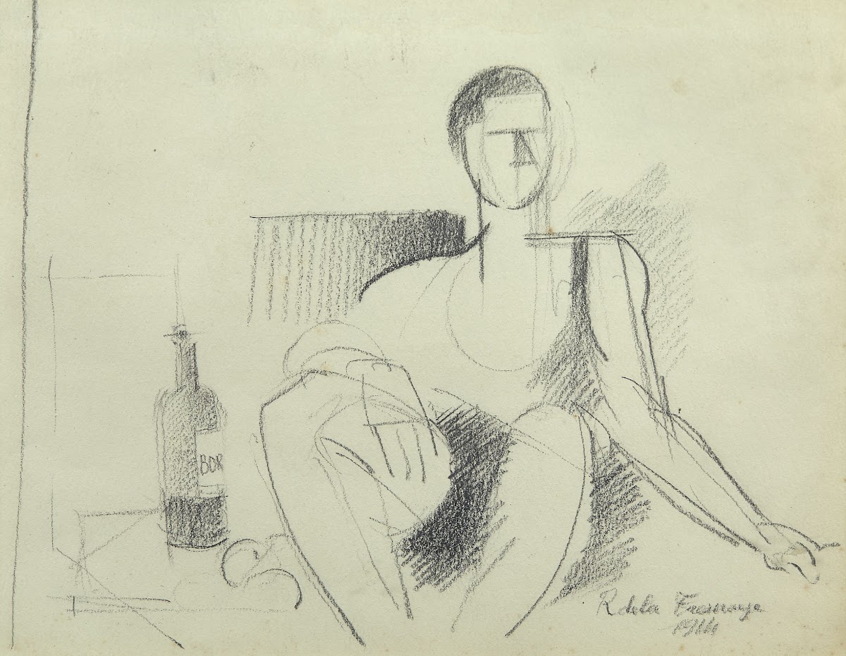 Etude pour le rameur 1914