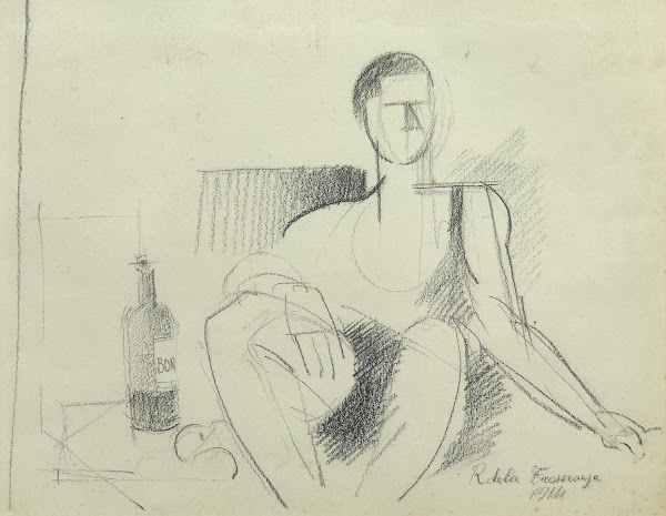 Etude pour le rameur 1914