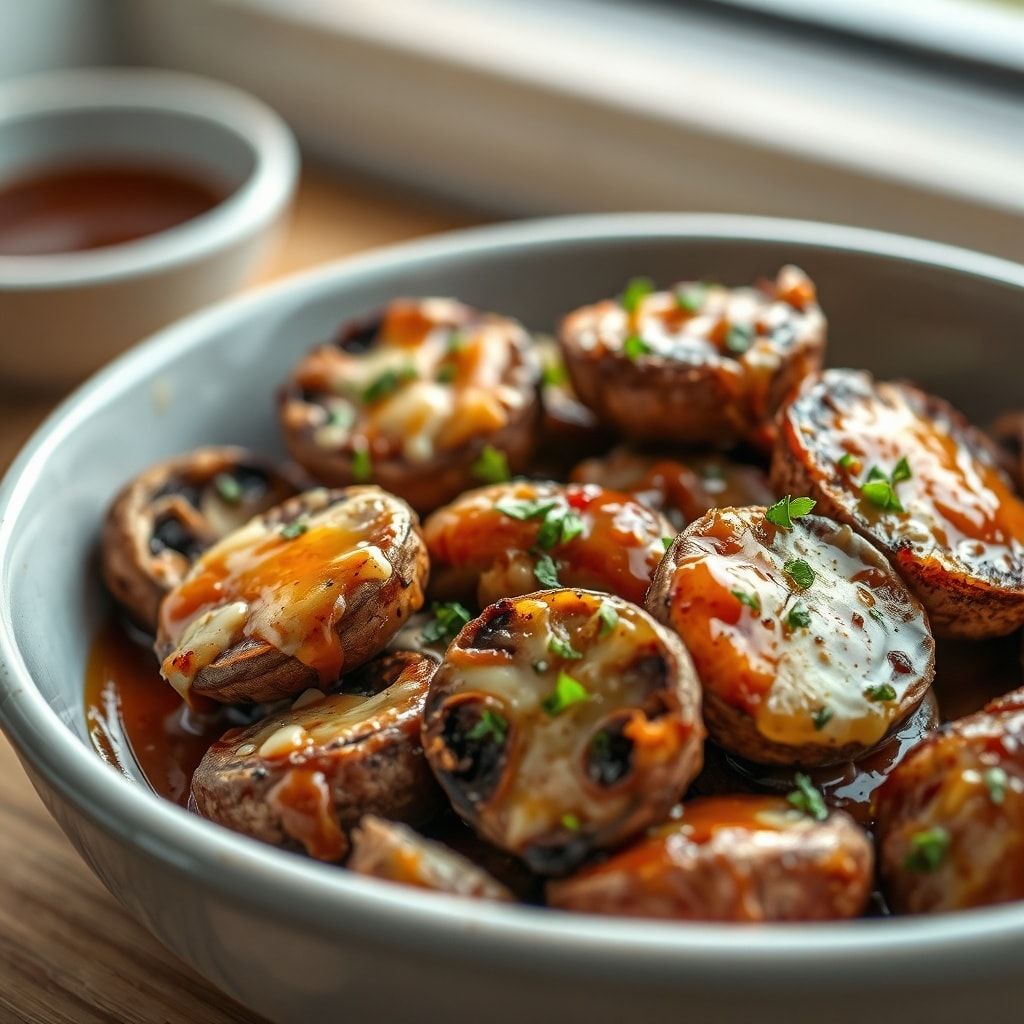 Easy Oven-Roasted Mushrooms with Honey Soy Sauce – 30-Minute Side