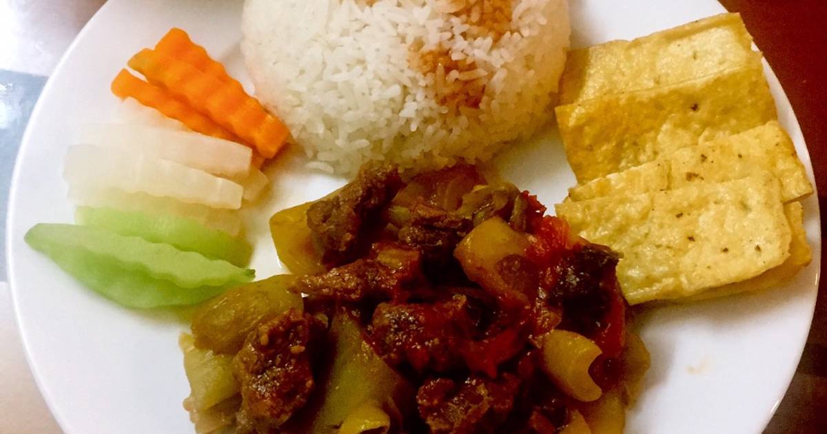 Bò om dưa