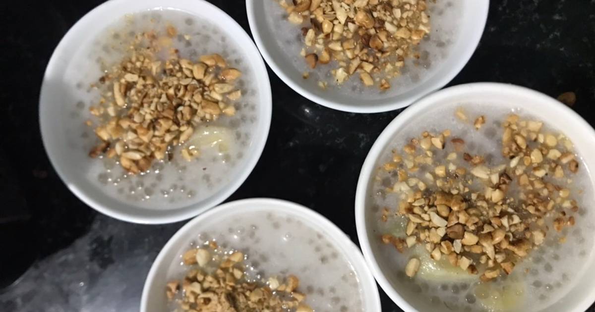 Chè Chuối Bột Báng