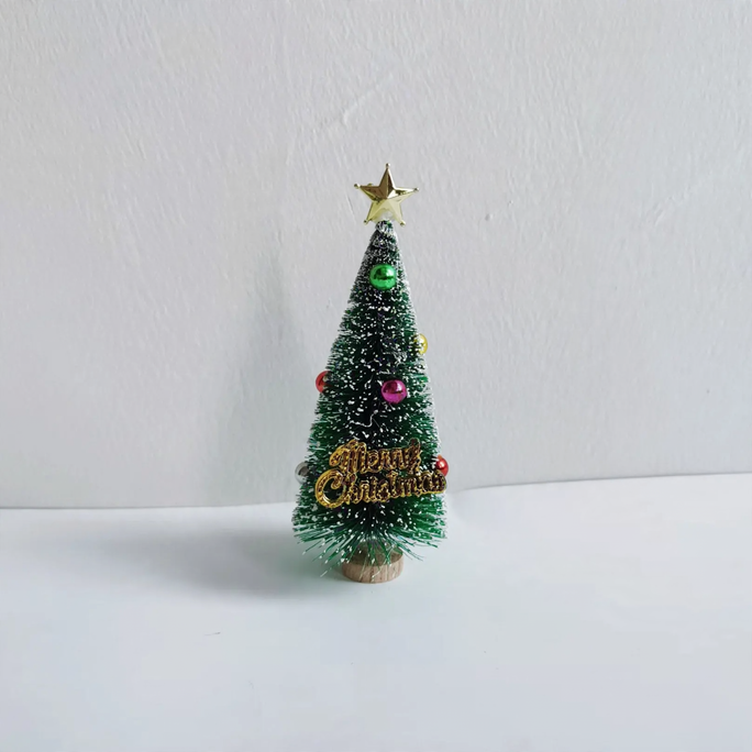 Mini-Weihnachtsbaum-Set mit Perlendekoration