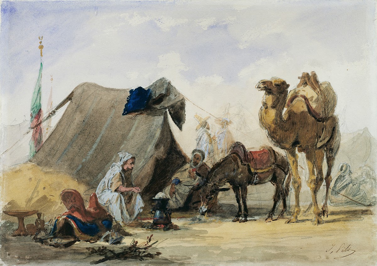 An Arab Encampment 1861