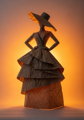 Illuminated Paper Couture