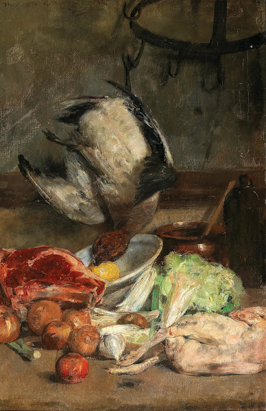 In the Kitchen Still Life c 18781880