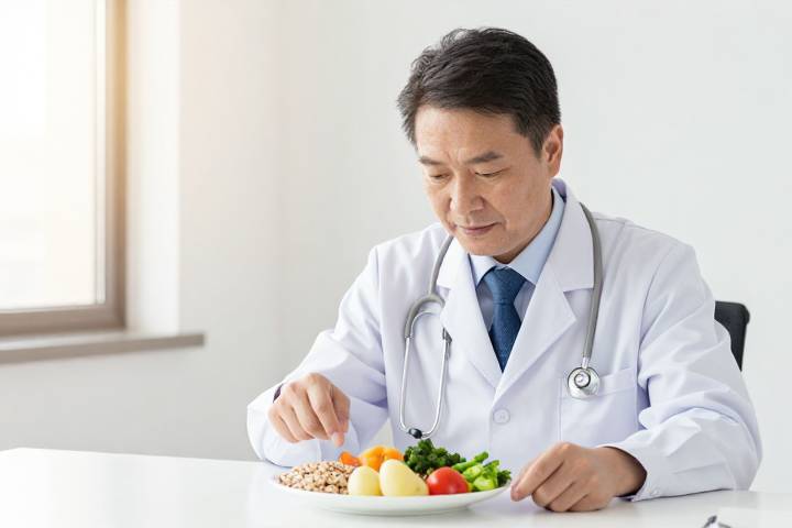 医師が推奨する健康的な自然食品の食事