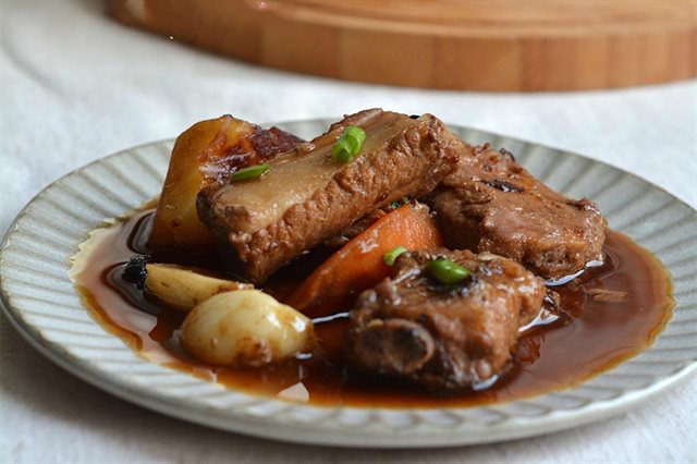 Sườn Kho Bằng Lò Nướng