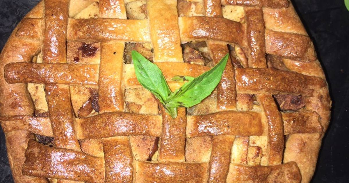 Bánh Táo pie apple healthy nè