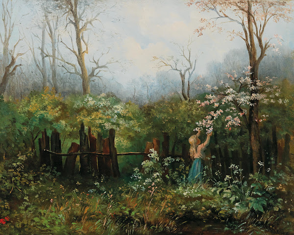 A Girl in the Garden