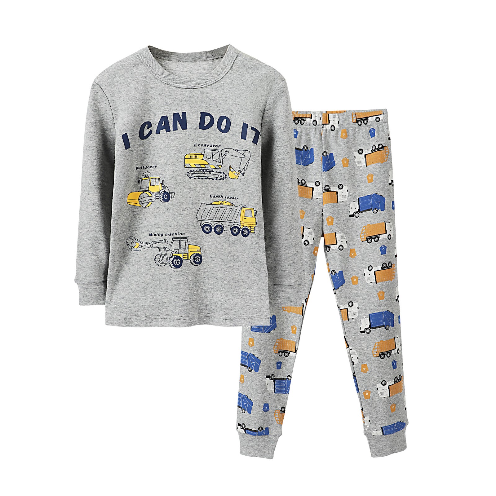 Kids' Pajamas, Long Sleeve, Cartoon Motifs
