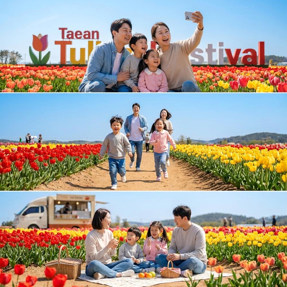 절대 놓치면 후회! 2026 태안 튤립 축제 이것부터 보세요